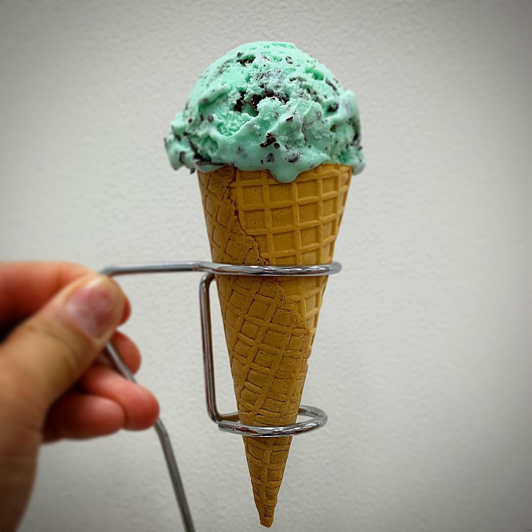 シズリーナの盛り付けたチョコレートミント