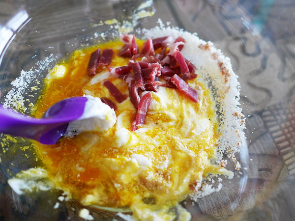 太らないカルボナーラ／(1)下準備