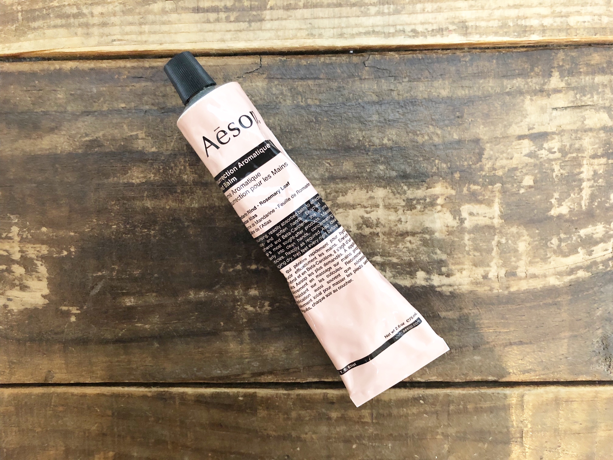 ハンドクリーム（Aesop）