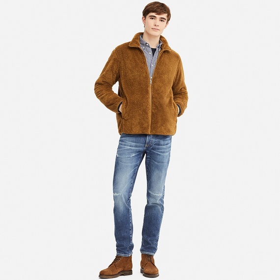 ユニクロ　ファーリーフリースフルジップジャケット