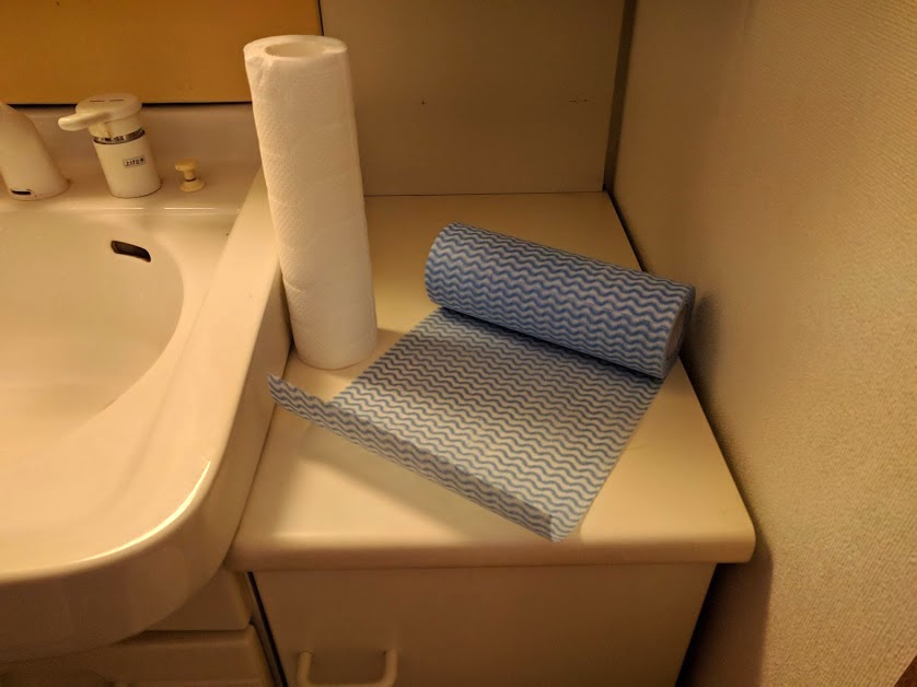 使い捨てふきん