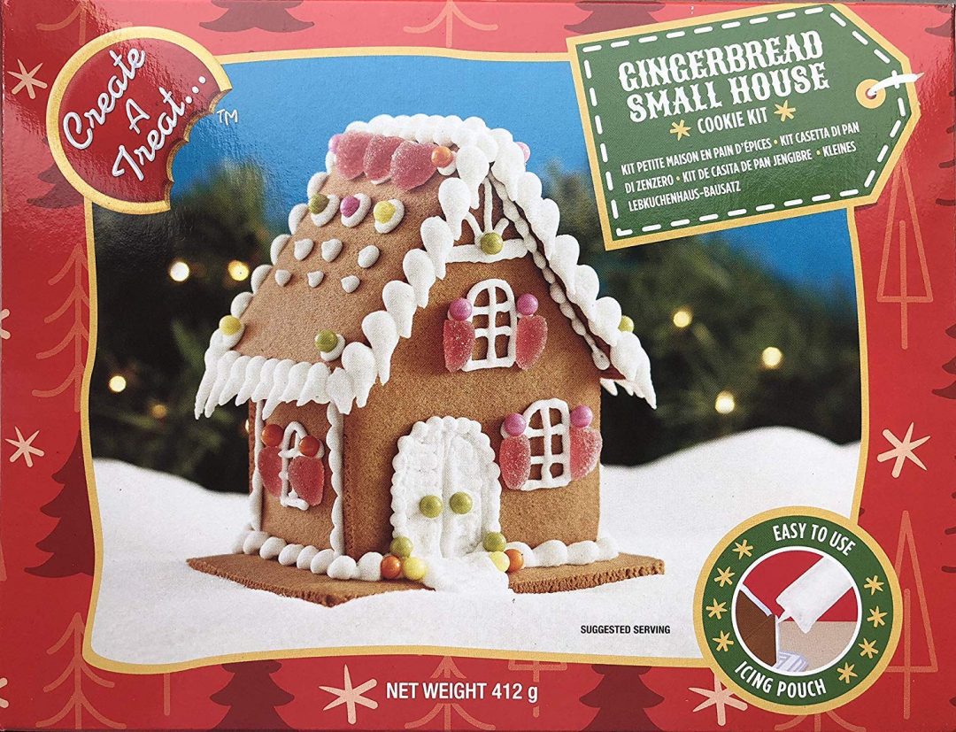 「カナダ製 ジンジャーブレッドスモールハウスキット Create A Treat クリスマス ハウスキット