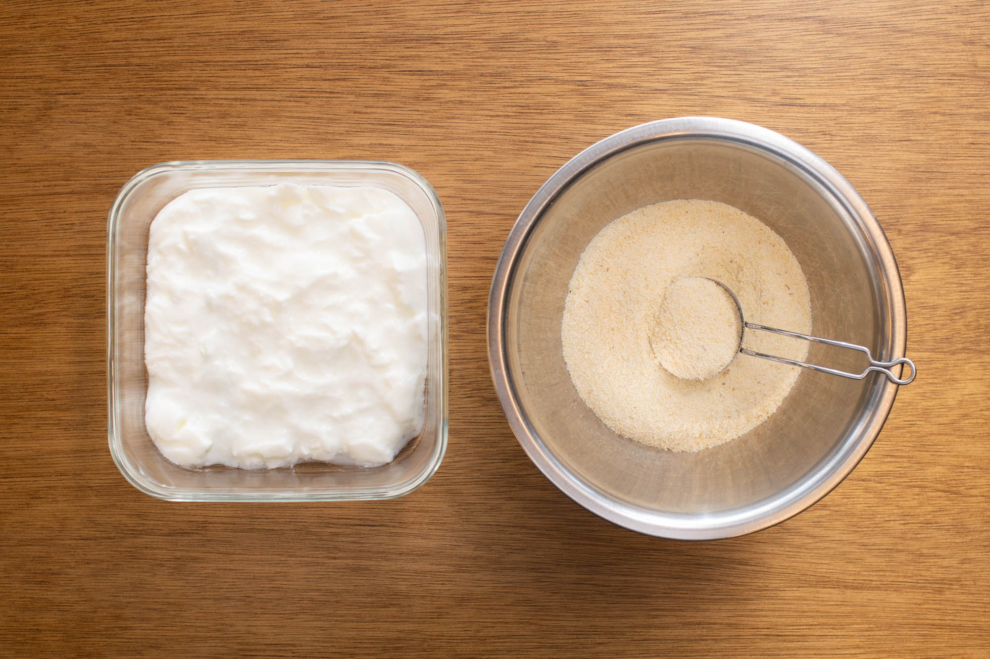 ヨーグルトとおからパウダー