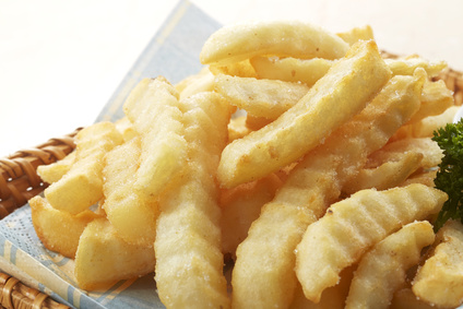 フライドポテト(クリンクルカット)