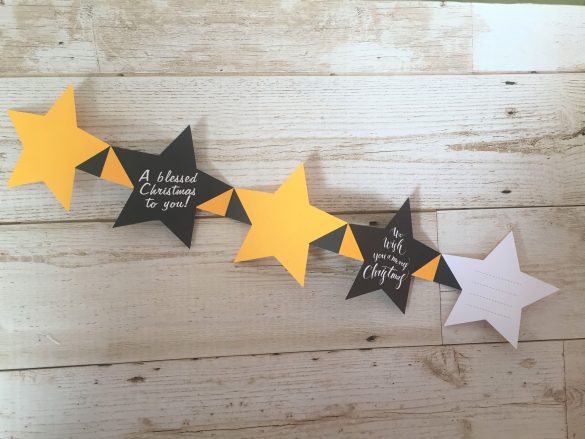 ダイカットじゃばらカード　100円