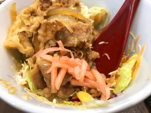 すき家／紅しょうがトッピング