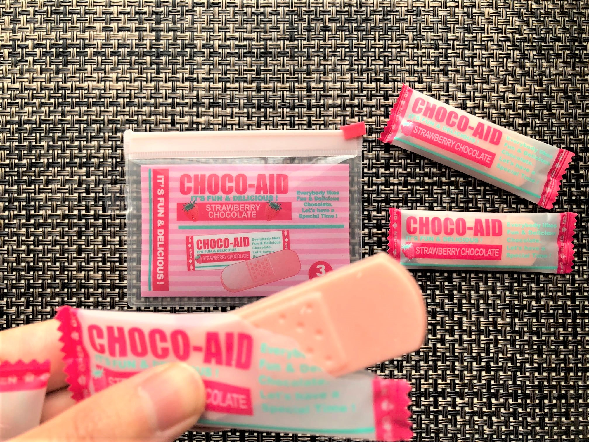 CHOCO-AID（321円）※値段は税込みです（以下同じ）