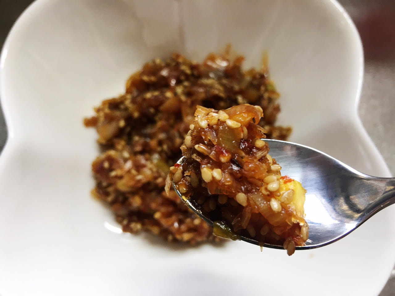 疲労回復に効くネギのふりかけ完成