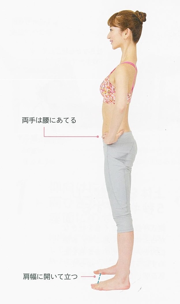 お腹・ヒップに効く動き-1