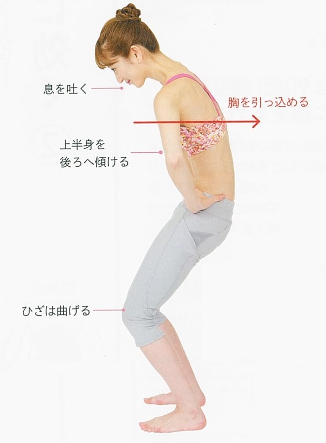 お腹・ヒップに効く動き-3