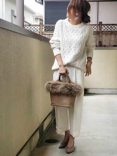 シャツとパンツのセットアップ