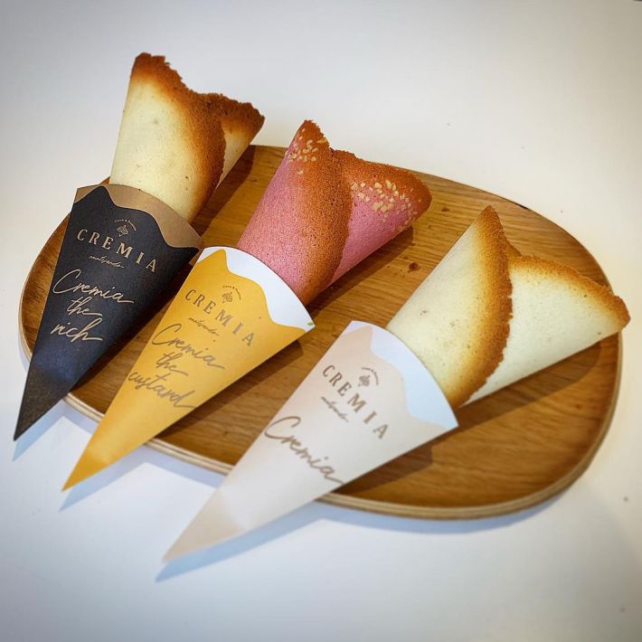 ポップアップストア限定ラングドシャコーン