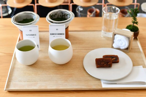 東京茶寮 煎茶2種飲み比べ+お茶菓子