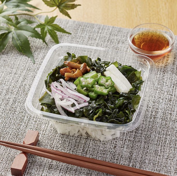 ファミマの「オクラとなめこのネバネバサラダ」248円