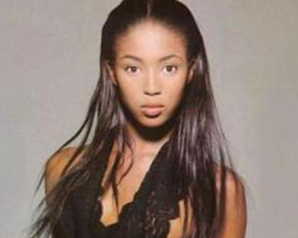 若き日のナオミ・キャンベル