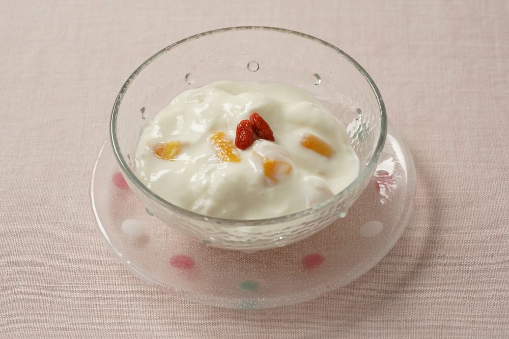 杏仁豆腐風～マシュマロヨーグルト