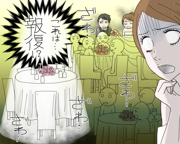 ドタキャン披露宴