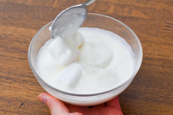 マシュマロヨーグルト