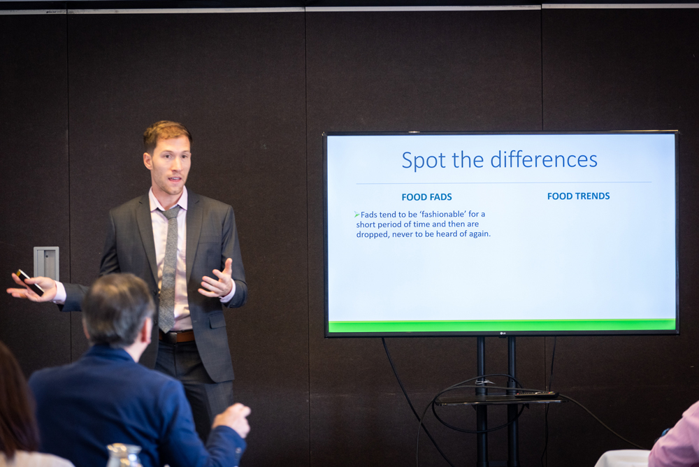 NZ　Chris Vogliano管理栄養士修士によるプレゼンテーション