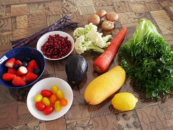 カラフルな野菜