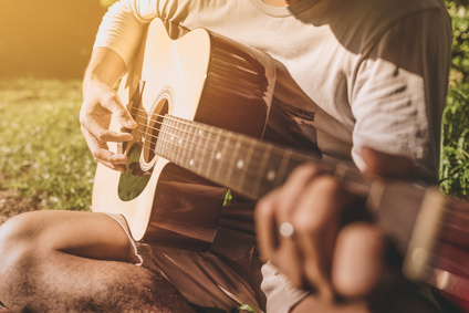 ギター楽器演奏