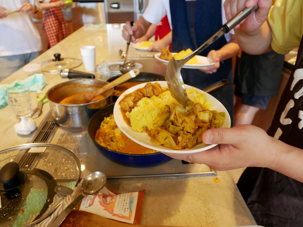 スパイスカレー体験会／シェア（実食）