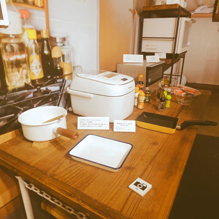 ドラマで見た調理器具たちが！