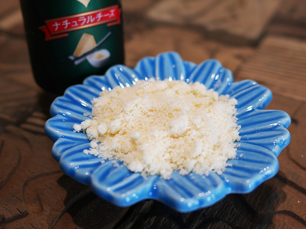 麻婆豆腐⑤「粉チーズ」を加えて、濃厚味に