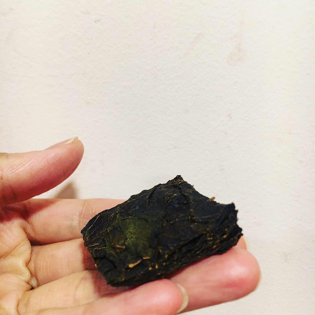 乾燥時はこんな感じ