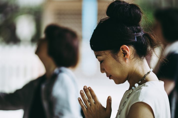 縁結び神社でお参り直後、運命の出会いが