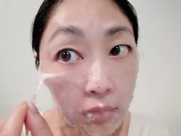 翌朝のお肌がしっとりしていた