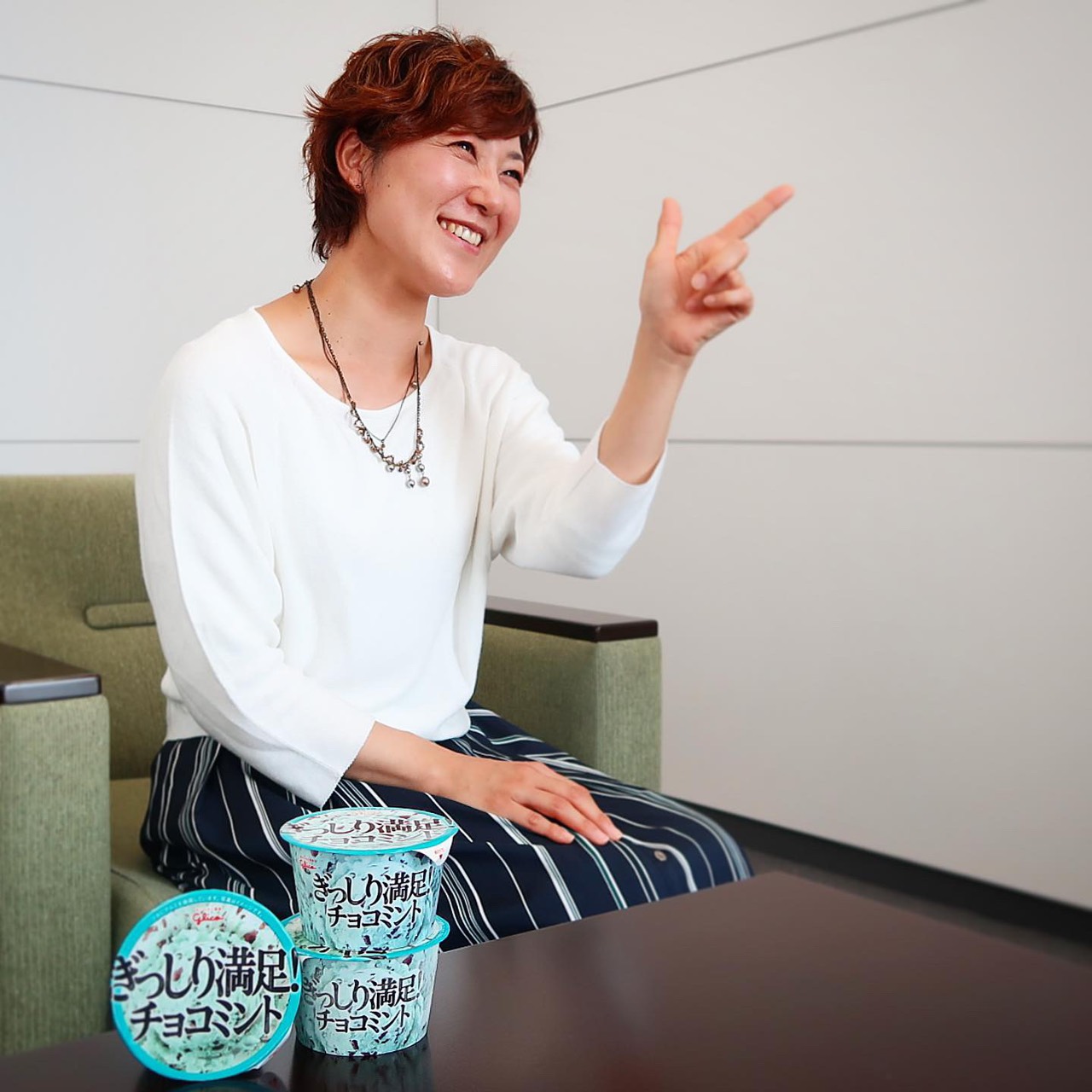 江崎グリコ 細谷氏