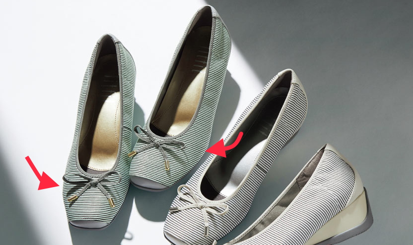 靴選び方　第１のチェックポイントは‟靴の形状“