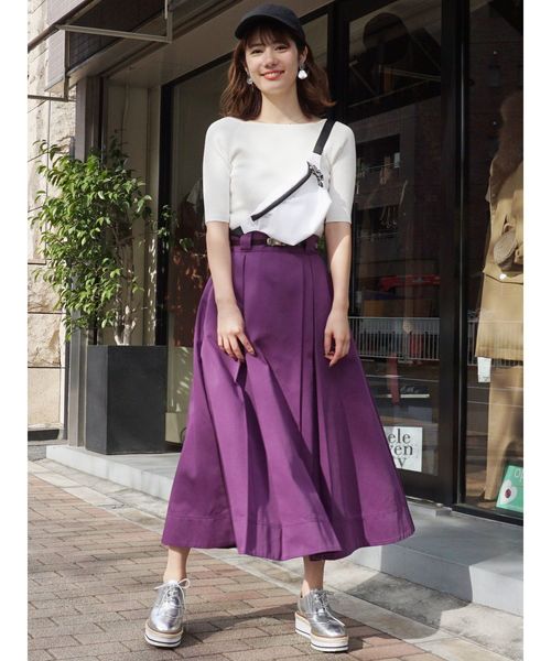 MERCURYDUO Dickies 別注 タックフレアスカート