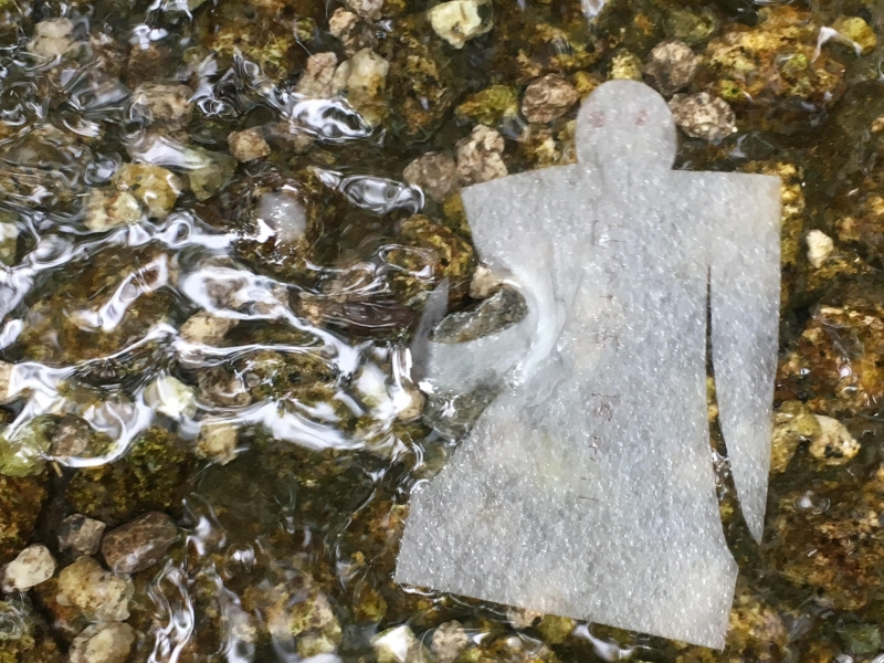 水に流すところ