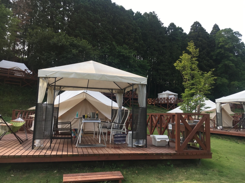 『ザファーム』グランピング施設