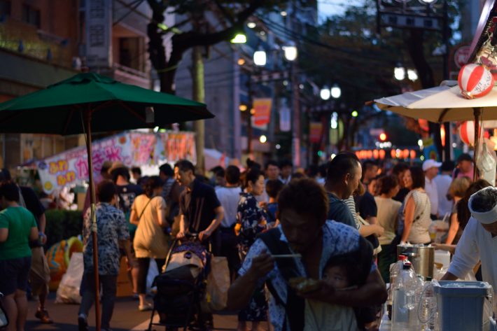 夏祭りディスり始める彼