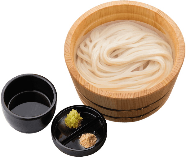 「釜揚げうどん（温）」