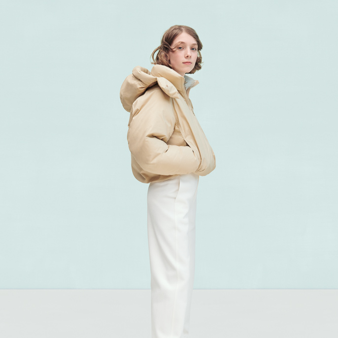 ユニクロU ショートパーカ