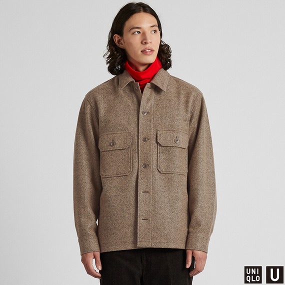 フリースシャツジャケット