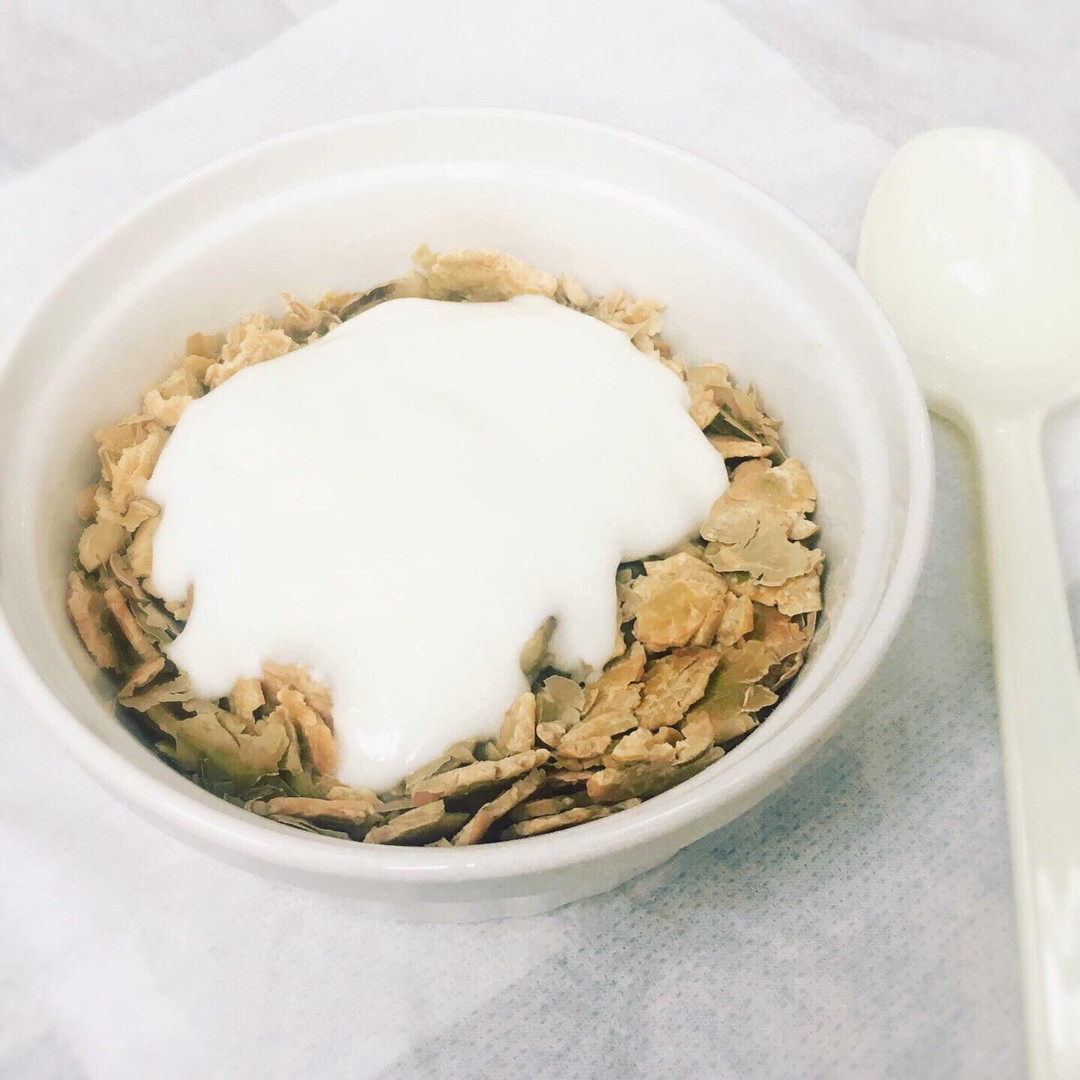 ヨーグルトをかけて