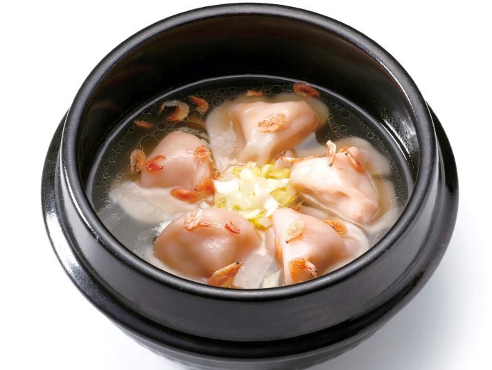 「スープエビ餃子」