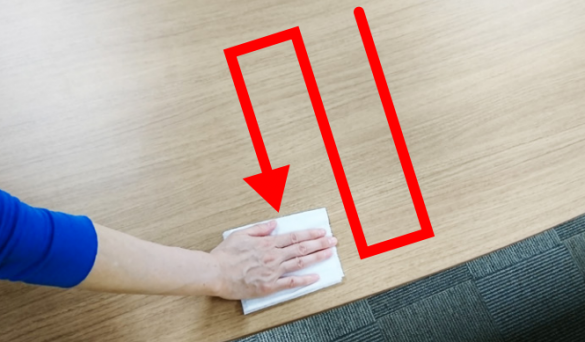 台拭きよりキッチンペーパーを使うべし！