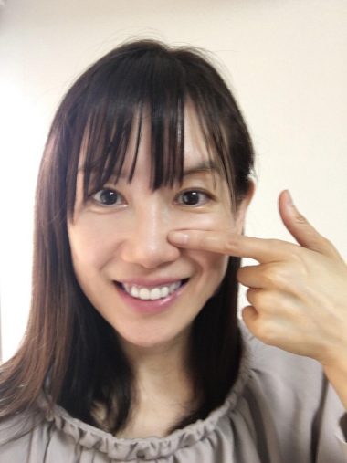 ひと月後。赤味もぽつぽつも消えて弾力が