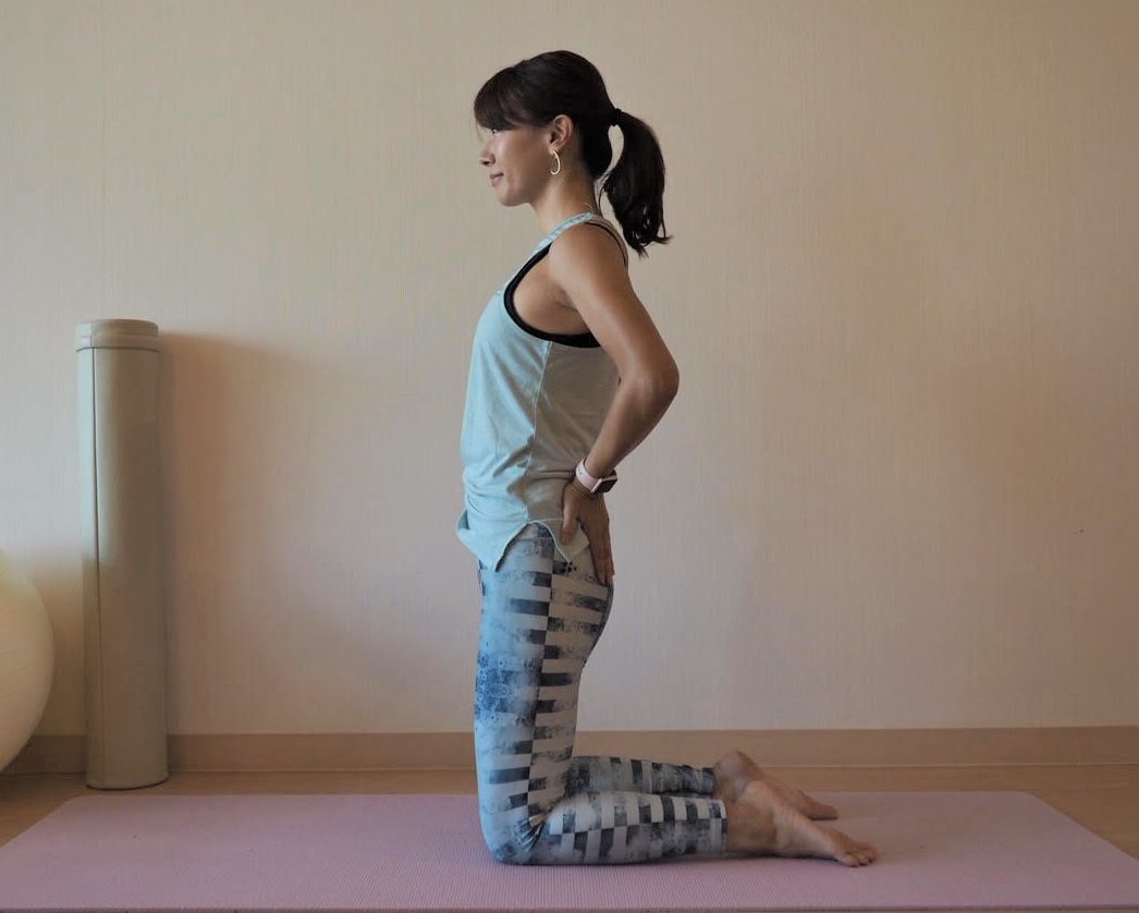 胸周りの筋肉をリラックス１