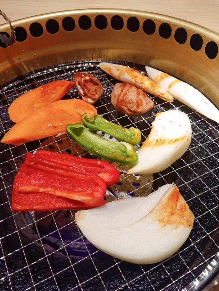 1日目の夕食焼き肉