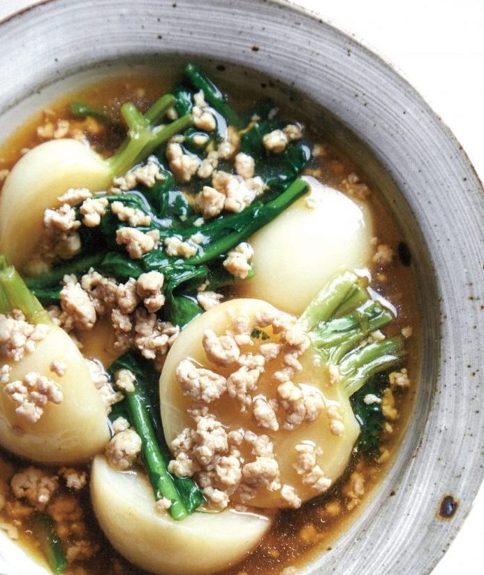 かぶのそぼろ煮