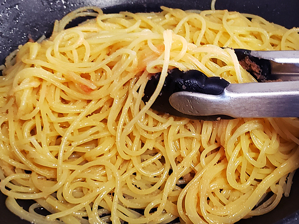 究極に美味しい「たらこパスタ」の作り方。調味料の入れ過ぎ注意