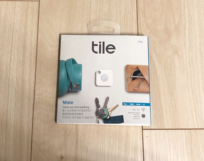 スマートトラッカー(忘れ物防止タグ)『Tile』