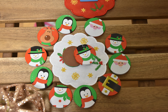 カルディ　ワルコール クリスマスネットチョコ